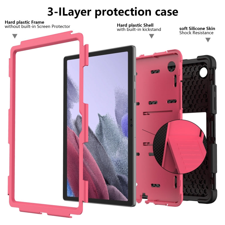 For Samsung Galaxy Tab A8 10.5 2021 Two-Color Robot Silicone + PC Tablet Case