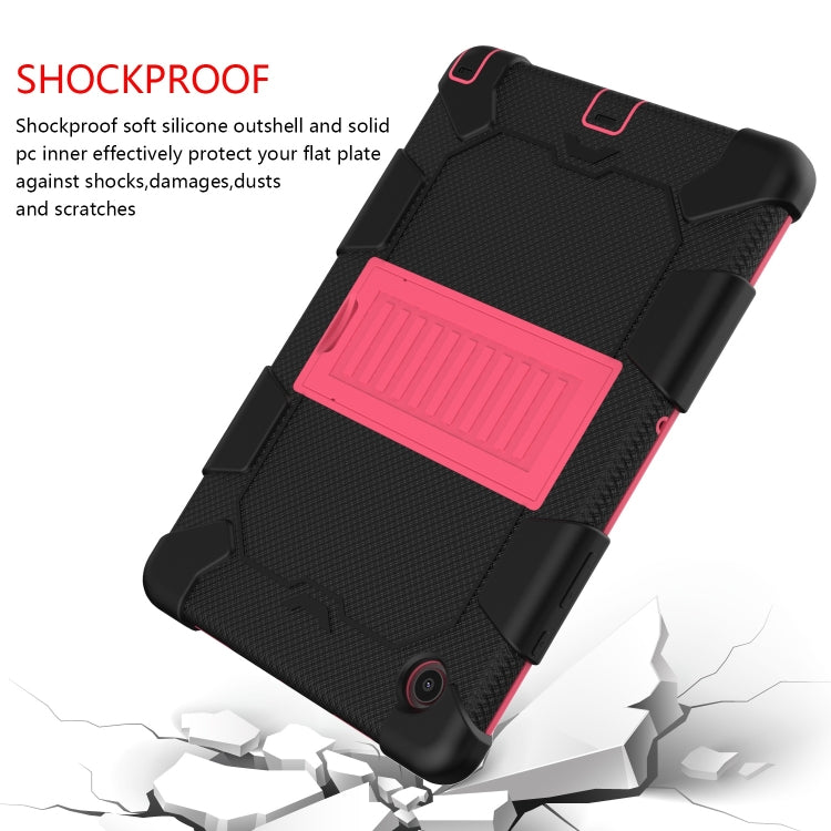 For Samsung Galaxy Tab A8 10.5 2021 Two-Color Robot Silicone + PC Tablet Case