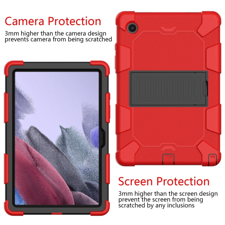 For Samsung Galaxy Tab A8 10.5 2021 Two-Color Robot Silicone + PC Tablet Case
