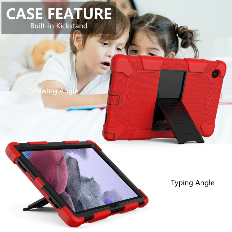 For Samsung Galaxy Tab A8 10.5 2021 Two-Color Robot Silicone + PC Tablet Case