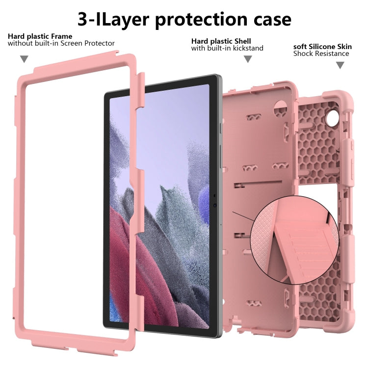 For Samsung Galaxy Tab A8 10.5 2021 Two-Color Robot Silicone + PC Tablet Case