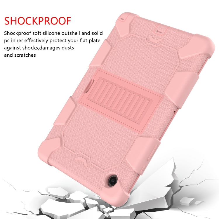 For Samsung Galaxy Tab A8 10.5 2021 Two-Color Robot Silicone + PC Tablet Case