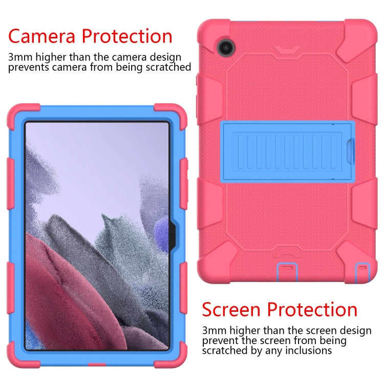For Samsung Galaxy Tab A8 10.5 2021 Two-Color Robot Silicone + PC Tablet Case