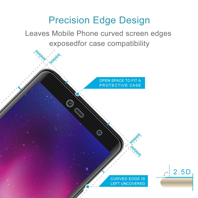 0.26mm 9H 2.5D Tempered Glass Film For Rakuten Hand