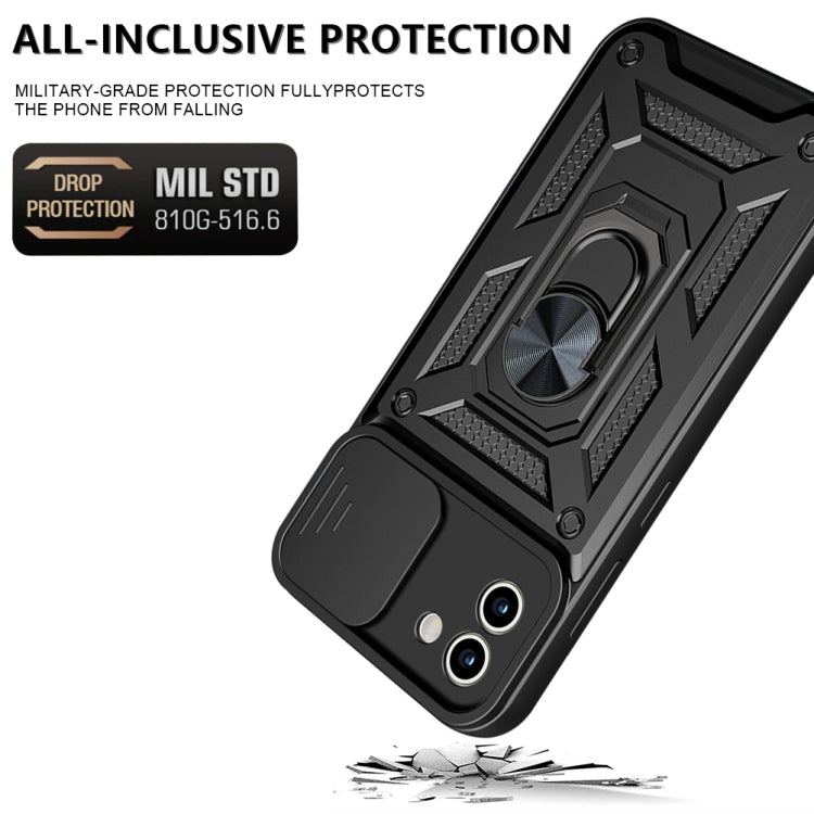 For Samsung Galaxy A03 5G 164mm Sliding Camera Cover TPU+PC Phone Case
