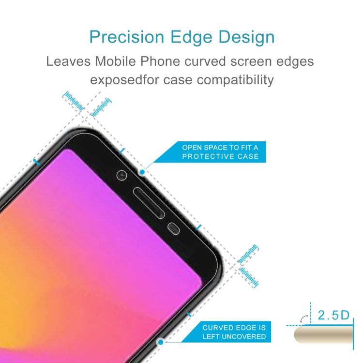 10 PCS 0.26mm 9H 2.5D Tempered Glass Film For BLU C5L Max
