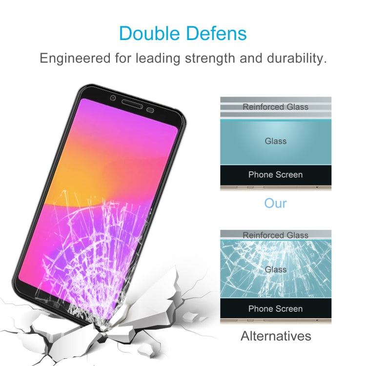 10 PCS 0.26mm 9H 2.5D Tempered Glass Film For BLU C5L Max