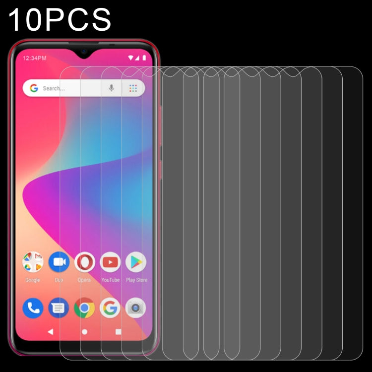 10 PCS 0.26mm 9H 2.5D Tempered Glass Film For BLU G51 Plus