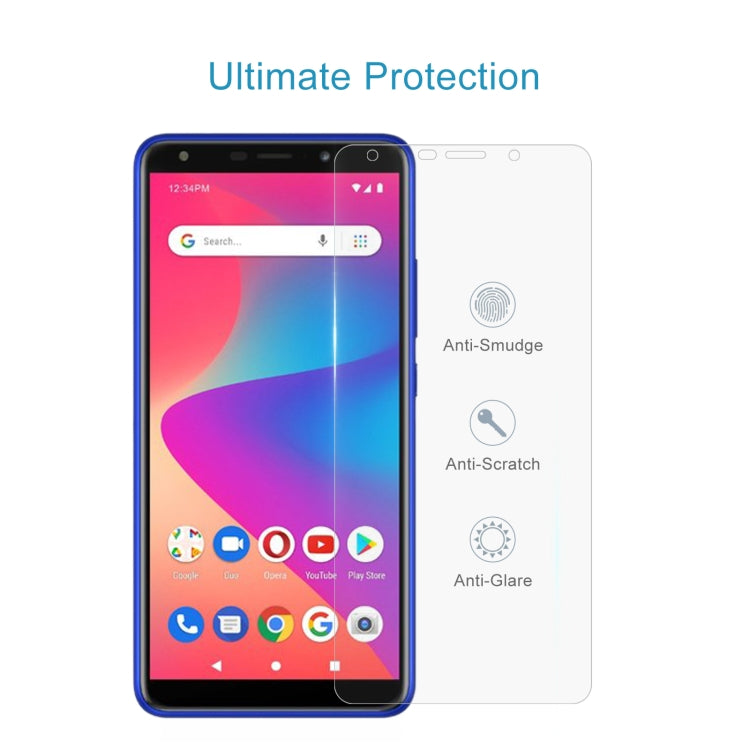 10 PCS 0.26mm 9H 2.5D Tempered Glass Film For BLU Studio X12