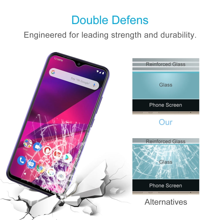 10 PCS 0.26mm 9H 2.5D Tempered Glass Film For BLU G9 Pro