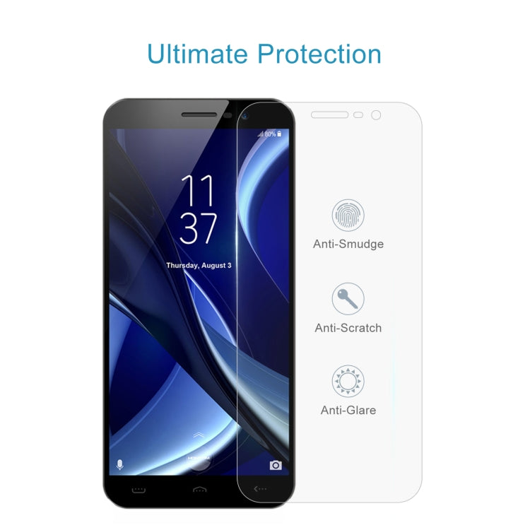 10 PCS 0.26mm 9H 2.5D Tempered Glass Film For HOMTOM S16