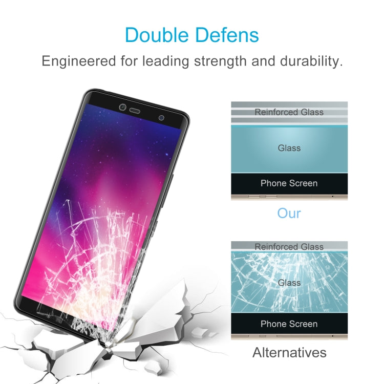 10 PCS 0.26mm 9H 2.5D Tempered Glass Film For Rakuten Hand