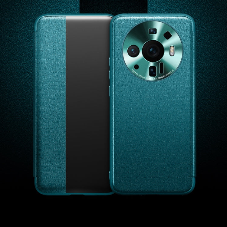 For Xiaomi Mi 12S Ultra 5G Window View Leather Phone Case