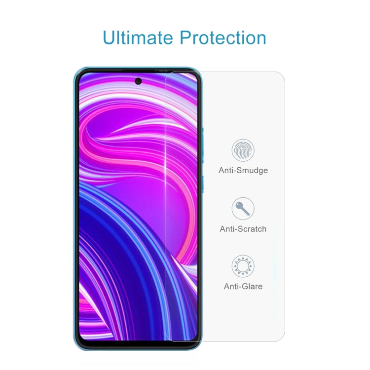 50 PCS 0.26mm 9H 2.5D Tempered Glass Film For BLU G91s