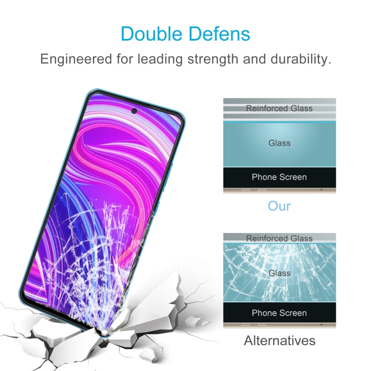 50 PCS 0.26mm 9H 2.5D Tempered Glass Film For BLU G91s
