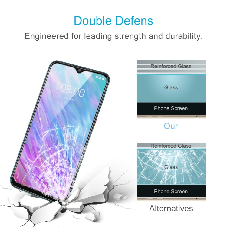 50 PCS 0.26mm 9H 2.5D Tempered Glass Film For ZTE Blade 10 Smart