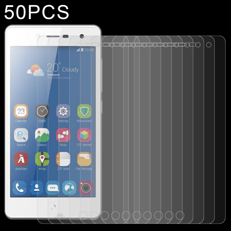 50 PCS 0.26mm 9H 2.5D Tempered Glass Film For ZTE Blade L7