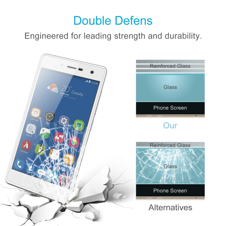 50 PCS 0.26mm 9H 2.5D Tempered Glass Film For ZTE Blade L7
