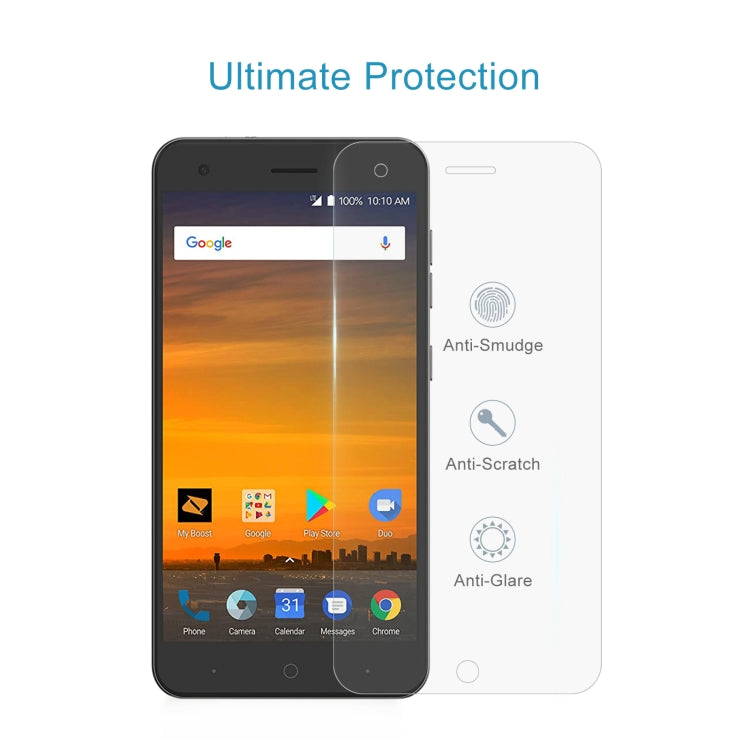 50 PCS 0.26mm 9H 2.5D Tempered Glass Film For ZTE Blade Force