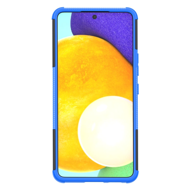 For Samsung Galaxy A53 5G Tire Texture TPU + PC Phone Case with Holder