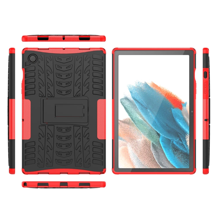 For Samsung Galaxy Tab A8 10.5 (2021) Tire Texture TPU + PC Tablet Case