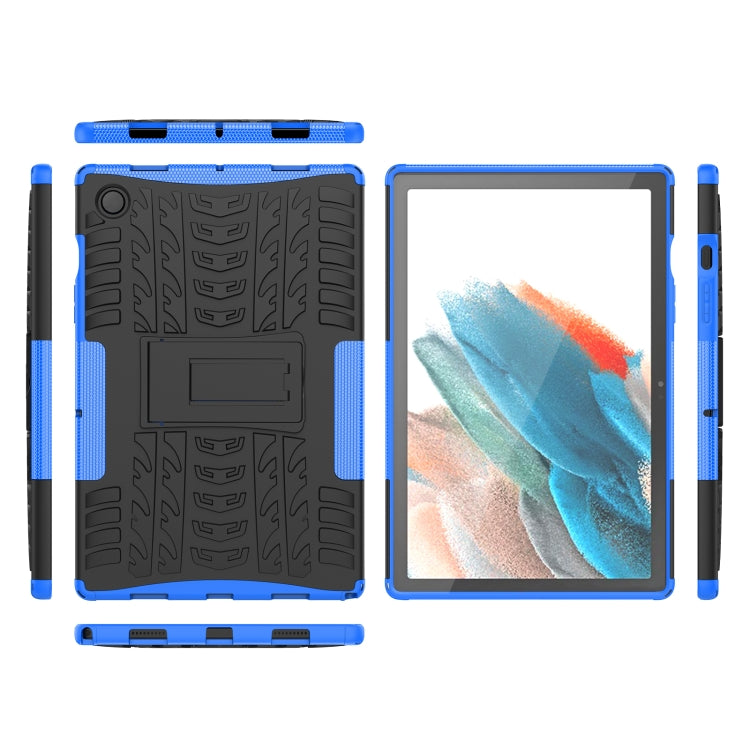 For Samsung Galaxy Tab A8 10.5 (2021) Tire Texture TPU + PC Tablet Case