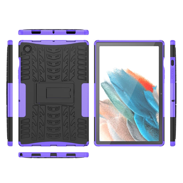For Samsung Galaxy Tab A8 10.5 (2021) Tire Texture TPU + PC Tablet Case