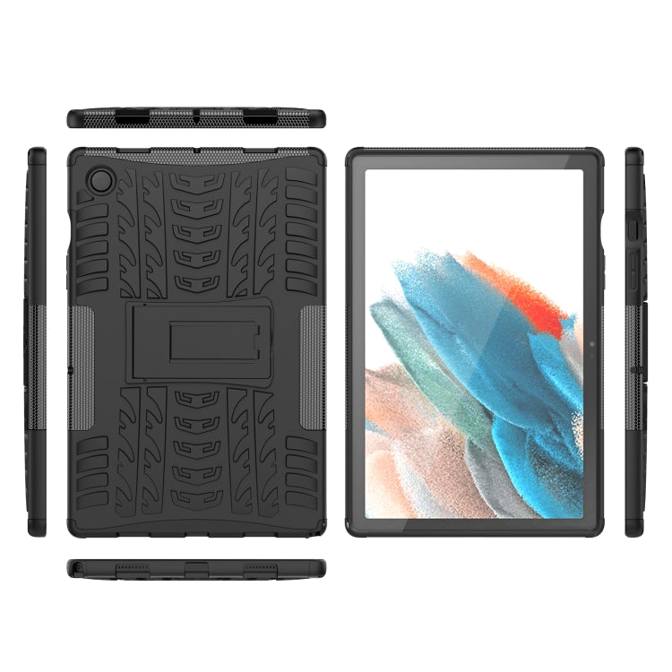 For Samsung Galaxy Tab A8 10.5 (2021) Tire Texture TPU + PC Tablet Case