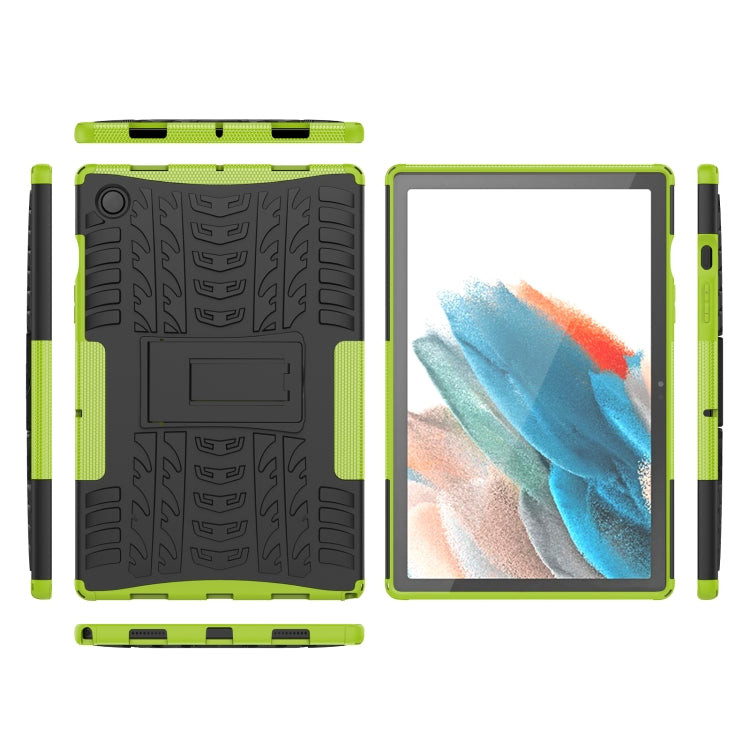For Samsung Galaxy Tab A8 10.5 (2021) Tire Texture TPU + PC Tablet Case