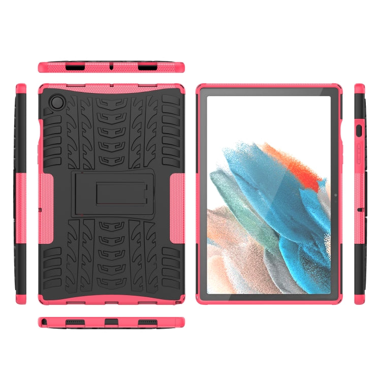 For Samsung Galaxy Tab A8 10.5 (2021) Tire Texture TPU + PC Tablet Case