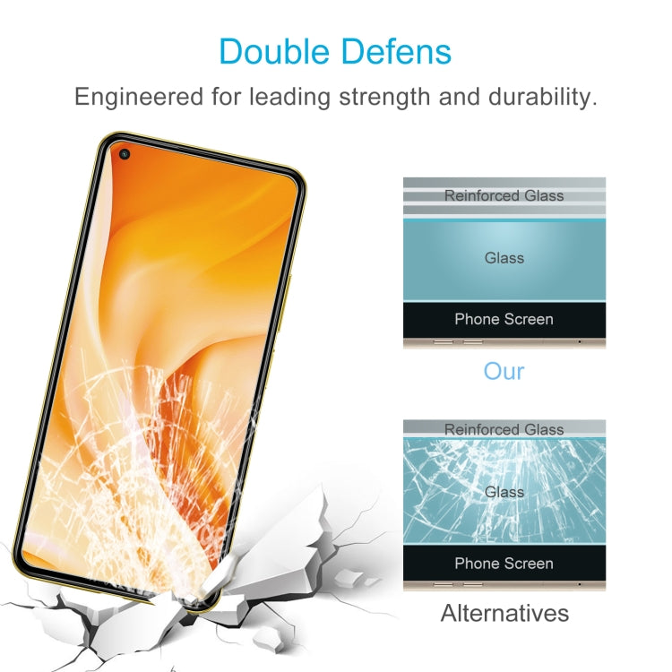 10 PCS 0.26mm 9H 2.5D Tempered Glass Film For Xiaomi Mi 11 Lite 5G