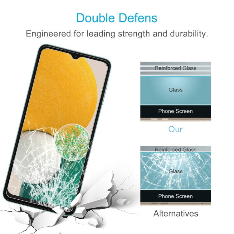 50 PCS 0.26mm 9H 2.5D Tempered Glass Film For Samsung Galaxy A13 4G / A13 SM-A137 / A23 5G