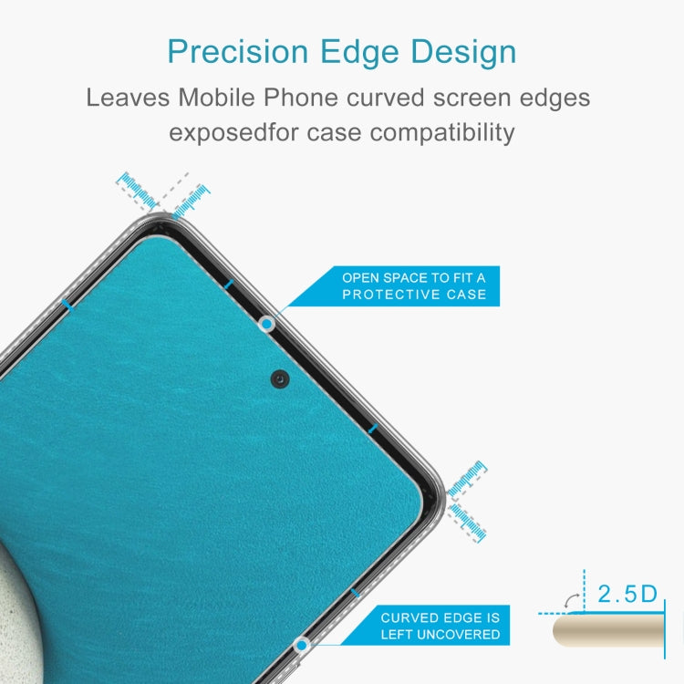 50 PCS 0.26mm 9H 2.5D Tempered Glass Film For Samsung Galaxy A53 5G