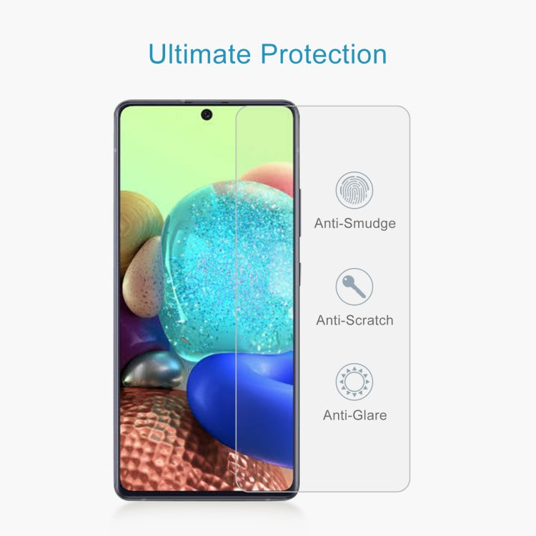50 PCS 0.26mm 9H 2.5D Tempered Glass Film For Samsung Galaxy A73