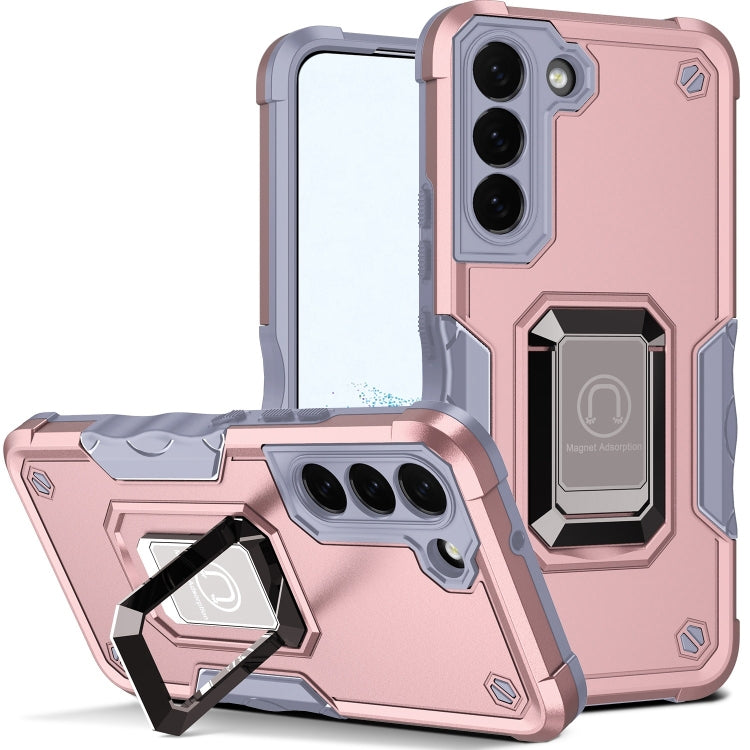 For Samsung Galaxy S22 5G Ring Holder Non-slip Armor Phone Case