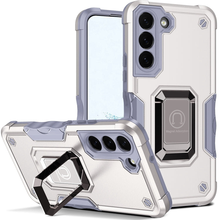 For Samsung Galaxy S22+ 5G Ring Holder Non-slip Armor Phone Case