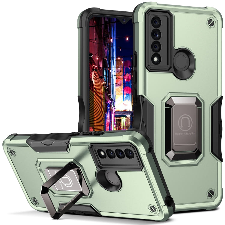For TCL 20 XE Ring Holder Non-slip Armor Phone Case