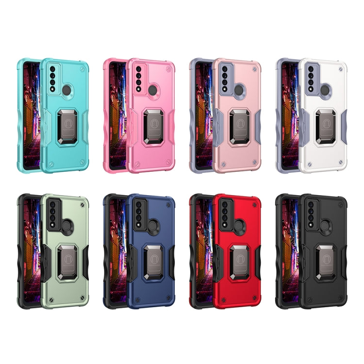 For TCL 20 XE Ring Holder Non-slip Armor Phone Case