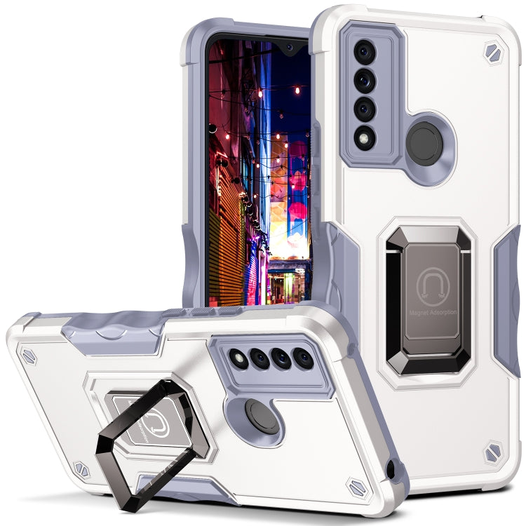 For TCL 20 XE Ring Holder Non-slip Armor Phone Case