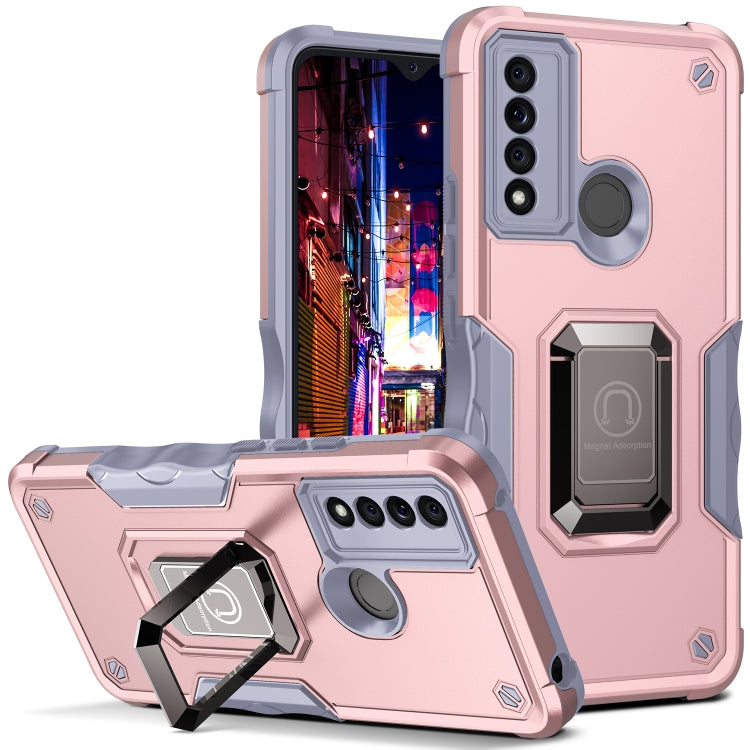 For TCL 20 XE Ring Holder Non-slip Armor Phone Case