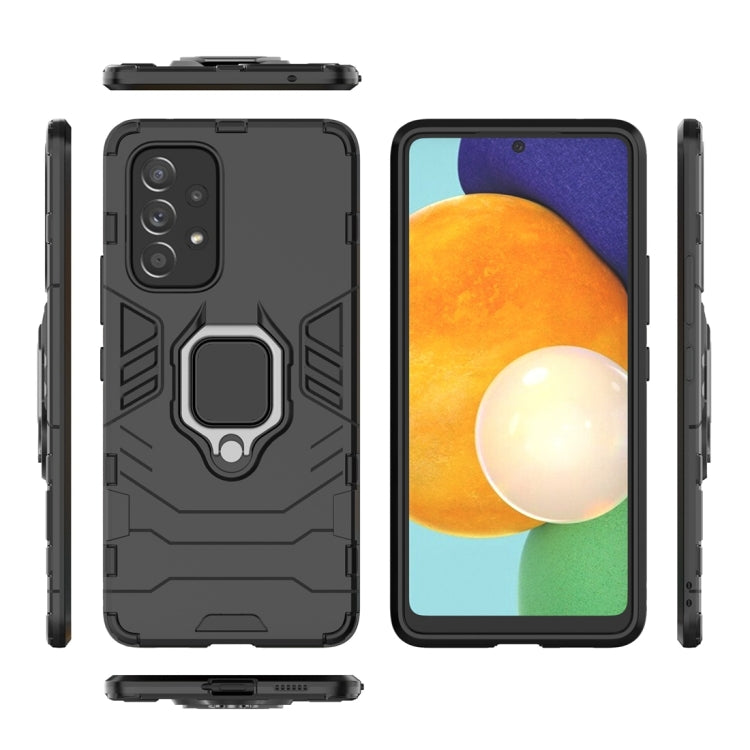 For Samsung Galaxy A53 5G PC + TPU Phone Case with Magnetic Ring Holder