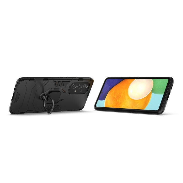 For Samsung Galaxy A53 5G PC + TPU Phone Case with Magnetic Ring Holder