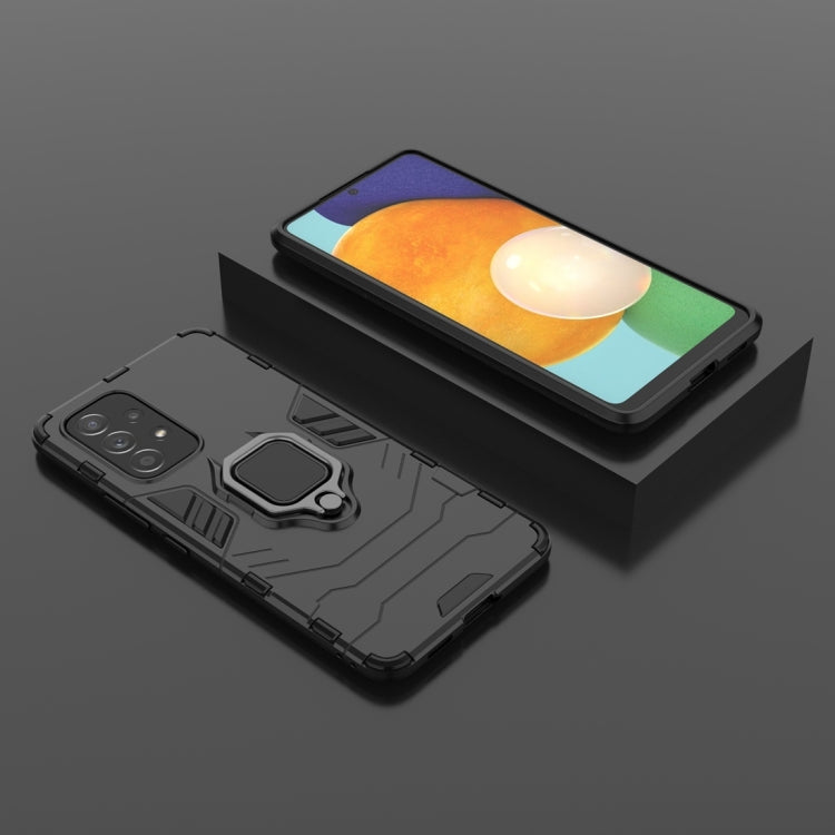 For Samsung Galaxy A53 5G PC + TPU Phone Case with Magnetic Ring Holder