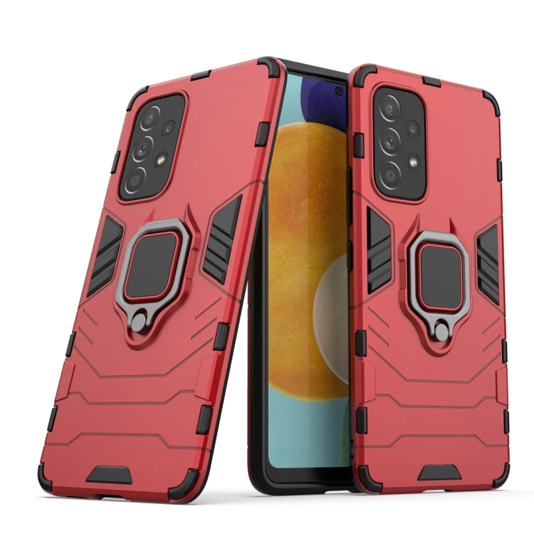 For Samsung Galaxy A53 5G PC + TPU Phone Case with Magnetic Ring Holder