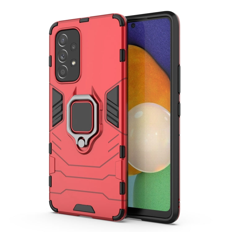 For Samsung Galaxy A53 5G PC + TPU Phone Case with Magnetic Ring Holder