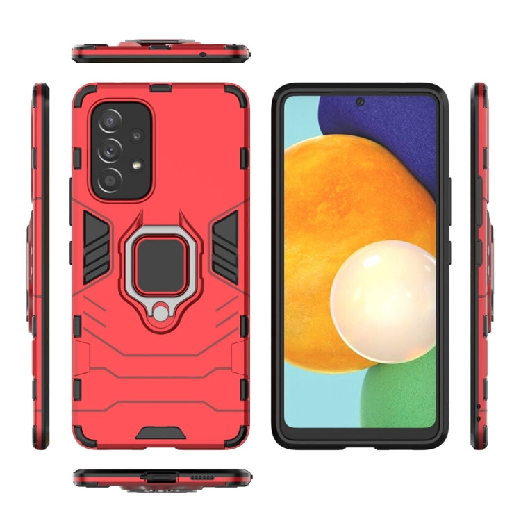 For Samsung Galaxy A53 5G PC + TPU Phone Case with Magnetic Ring Holder