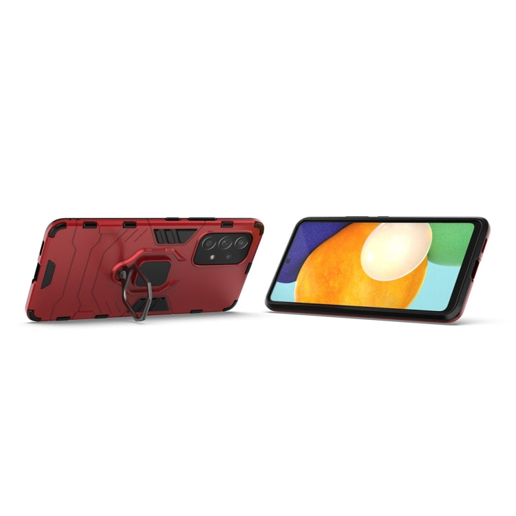 For Samsung Galaxy A53 5G PC + TPU Phone Case with Magnetic Ring Holder