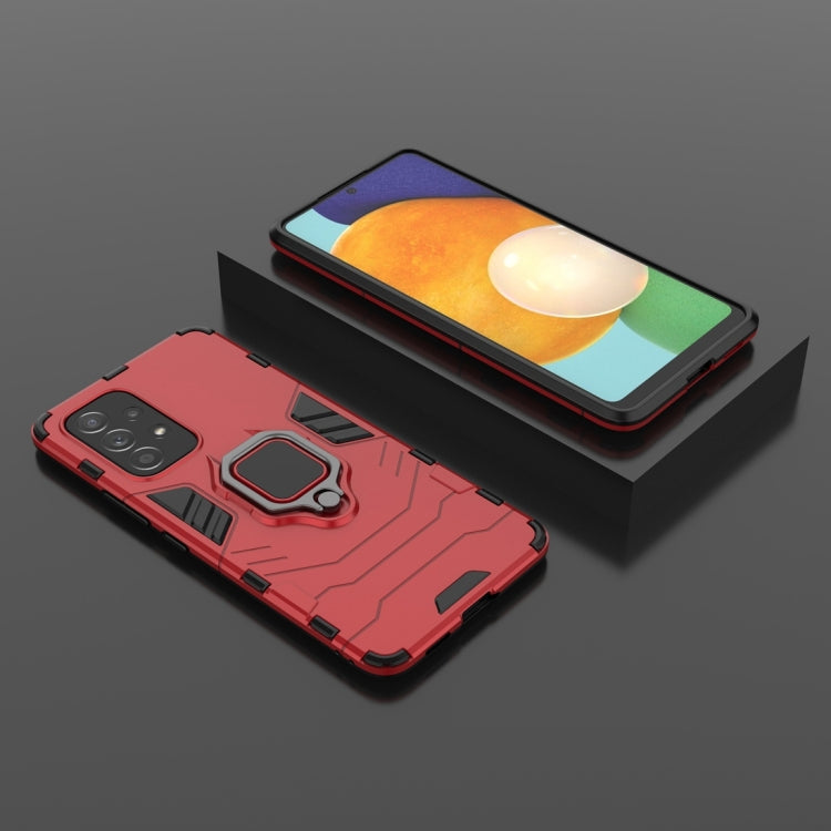 For Samsung Galaxy A53 5G PC + TPU Phone Case with Magnetic Ring Holder