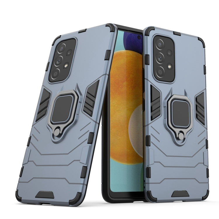 For Samsung Galaxy A53 5G PC + TPU Phone Case with Magnetic Ring Holder