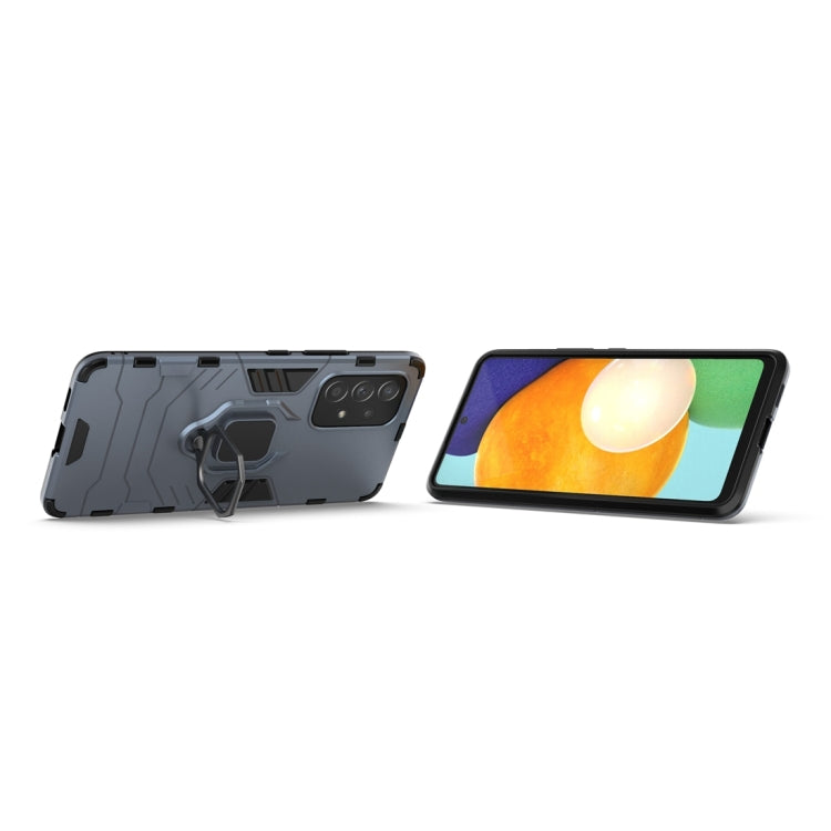 For Samsung Galaxy A53 5G PC + TPU Phone Case with Magnetic Ring Holder